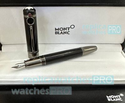 New 2023 Mont Blanc Sir Arthur Conan Doyle Fountain pen Solid Black